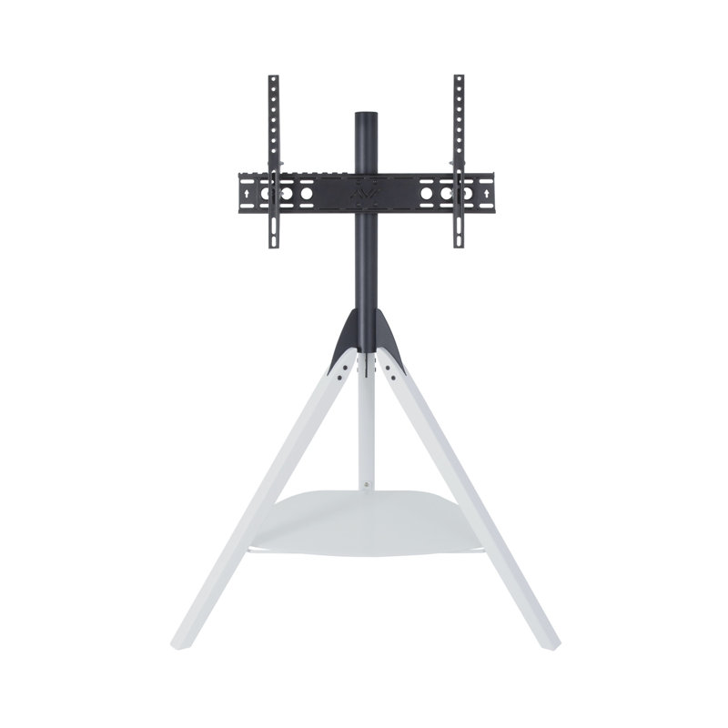 Sefrou Tripod TV Stand for TVs up to 70", White