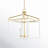 4 - Light Dimmable Lantern Geometric Chandelier-65237598-65237601