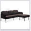 Canapé confortable en tissu de polyester avec repose-pieds pour une utilisation polyvalente à la maison et au bureau, parfait pour la détente et le style-1095903121