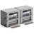 Small Storage Box Foldable with Window & Handles 4 Pack-1376314614
