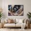 Art mural en métal mauve-998793016