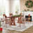 Medieval Solid Wood Side Dining Chairs-349478018