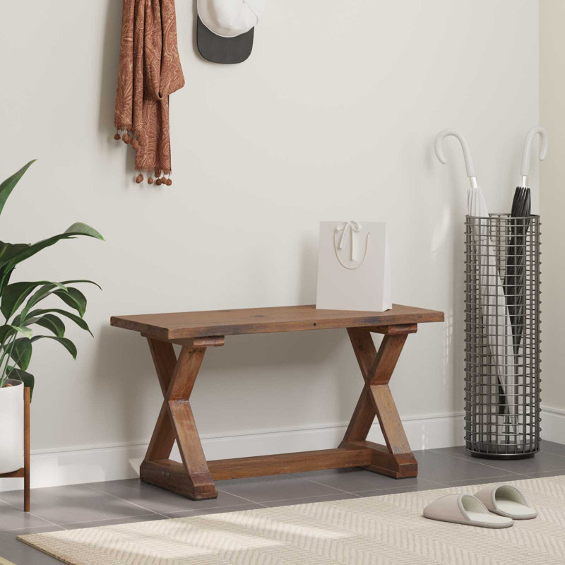 Solid Wood Bench