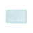 Reversible 17X24" 100% Cotton 3000 Gsm Blue Bath Rug - , Non Slip, Machine Washable, Medium Pile 0.5", Long Lasting Use Term Care-21923139-21923141