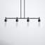 Washington Mews 4 - Light Kitchen Island Linear Pendant-522597196