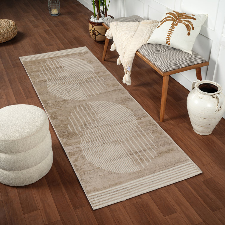 Skandi Boho Rug Brown/Ivory