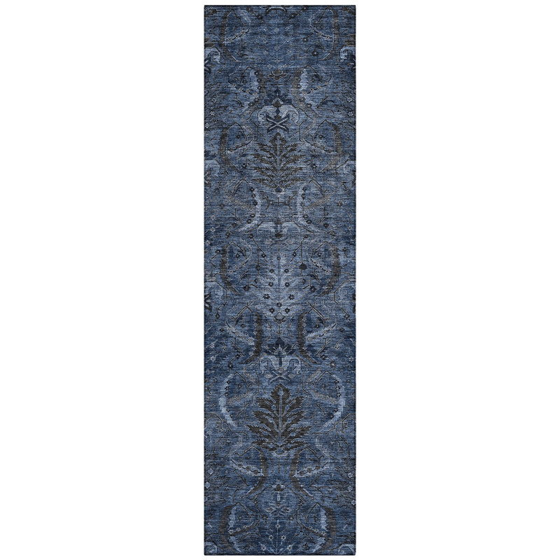 Segin Area Rug with Non-Slip Backing, Runner 2'3" x 7'6"