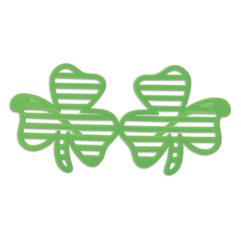 Verres à volet Shamrock - paquet de 12