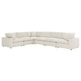 Modway Commix 5 - Piece Upholstered Sectional | Wayfair