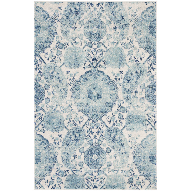 Tapis performance à motif cachemire Mitch, Rectangle 3 pi x 5 pi