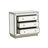 Fonzo Wood 3-Drawer Mirrored Accent Chest