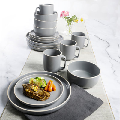 Zuma 16 Piece Dinnerware Set, Service for 4