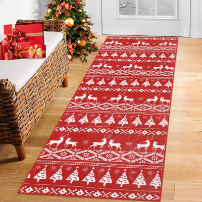 Tapis décoratif de Noël pour salle à manger