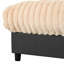 Canapé méridienne moderne 62 po Cloud-133403442-133403443