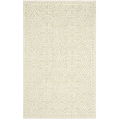Steve Cambridge Hand Tufted Wool Geometric Rug