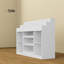 56.3" Wide Step Design Wine Rack With USB LED Light