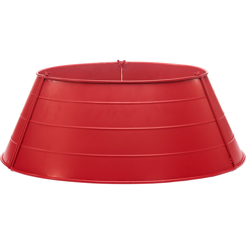Marceline Metal Tree Collar, Red