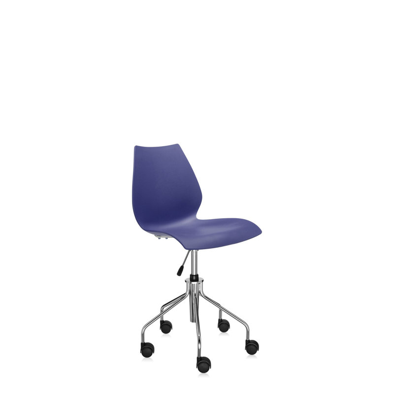 Maui Swivel Task Chair, Navy Blue