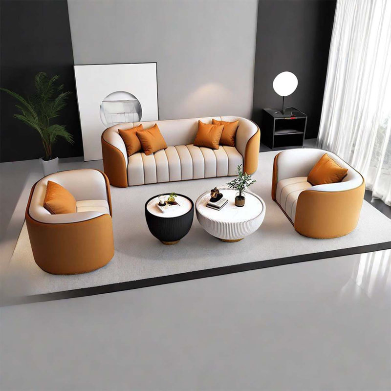 Baccio, Similicuir orange