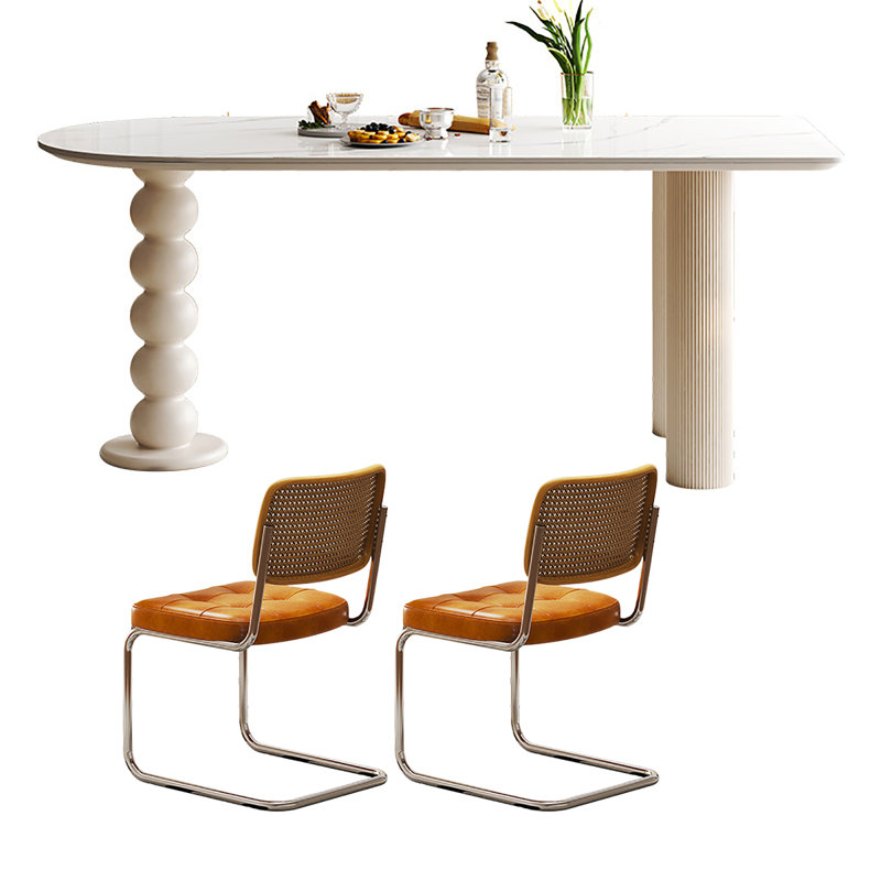2 - Person Three Leg Dining Set, 29.5"H x 55.1"L x 31.5"W
