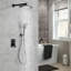 Système de douche complet avec valve brute