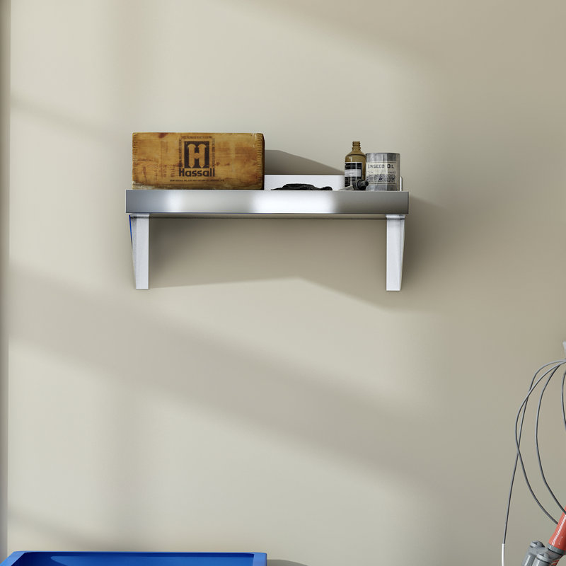 Metal Bracket Shelf, 24"
