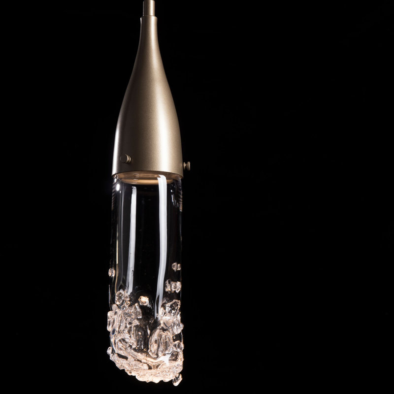 Fritz 1 - Light Single Cylinder Pendant, Soft Gold