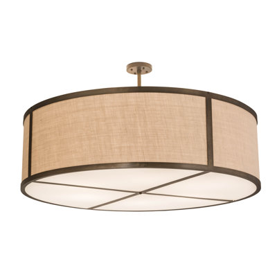 Luminaire suspendu en l 54 po Cilindro