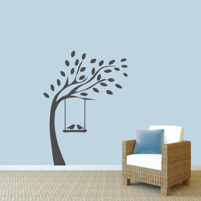 Plants & Flowers Non-Wall Damaging Wall Decal