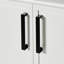 Meuble-lavabo double 67 po avec comptoir en marbre de Carrare italien Ariel Kelly-105988647