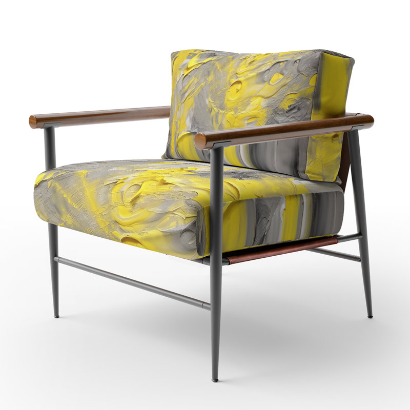 Fauteuil d'appoint rembourré Mystery Awakening, Noir, noir, noir, noir