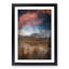 King Penguins & Mountains in Abstract - Picture Frame Graphic Art Print-55767587-55767586