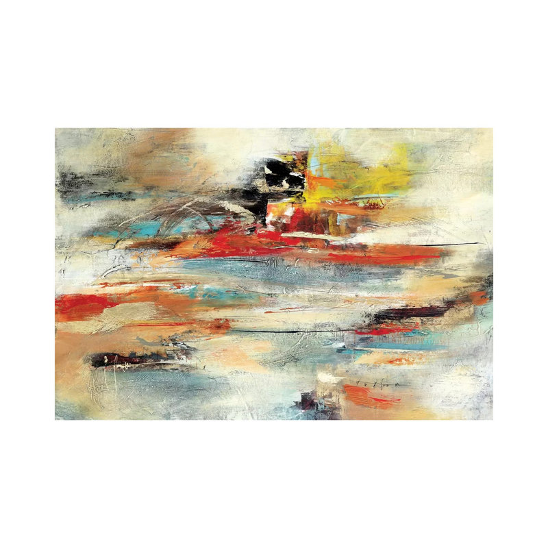 Tesiturno I by Gabriela Villarreal - Wrapped Canvas Painting, 20.32 cm H x 30.48 cm W