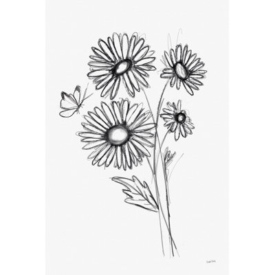 Among Wildflowers III by Leah York - Wrapped Canvas Print