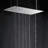 Verona LED Thermostatic Shower System with Temperature Control and Rainfall Mist Modes