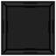 Coffee Table Black 60X60x35 Cm Tempered Glass