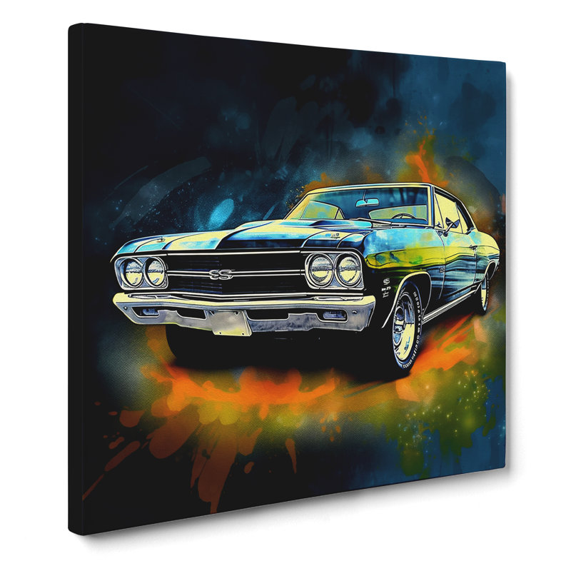 Car Digital Art - Print