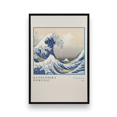 La grande vague par Hokusai