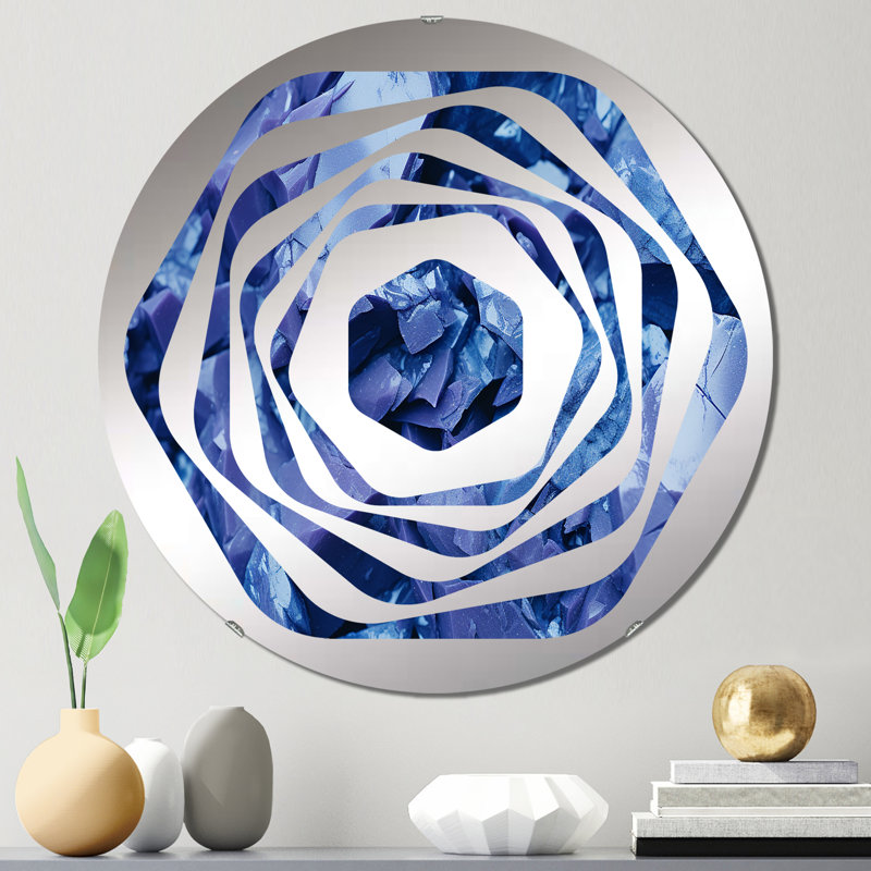 Velan - Miroir décoratif Amorphe, 23,6 po x 23,6 po