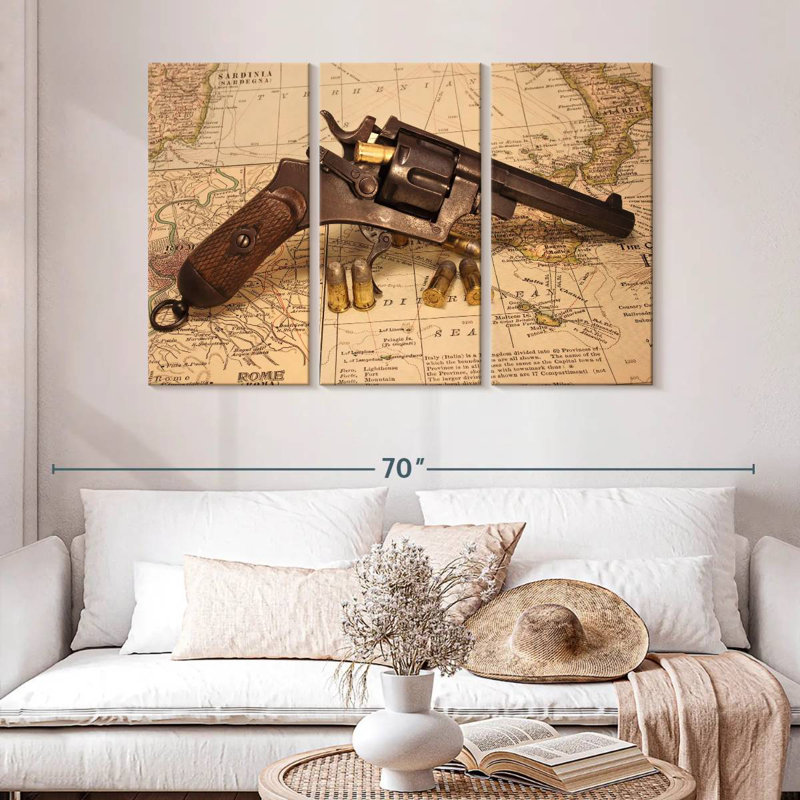 Conquer The World, 36" H x 57" W