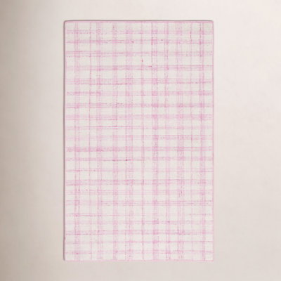 Hand-Tufted Plaid Performance Rug