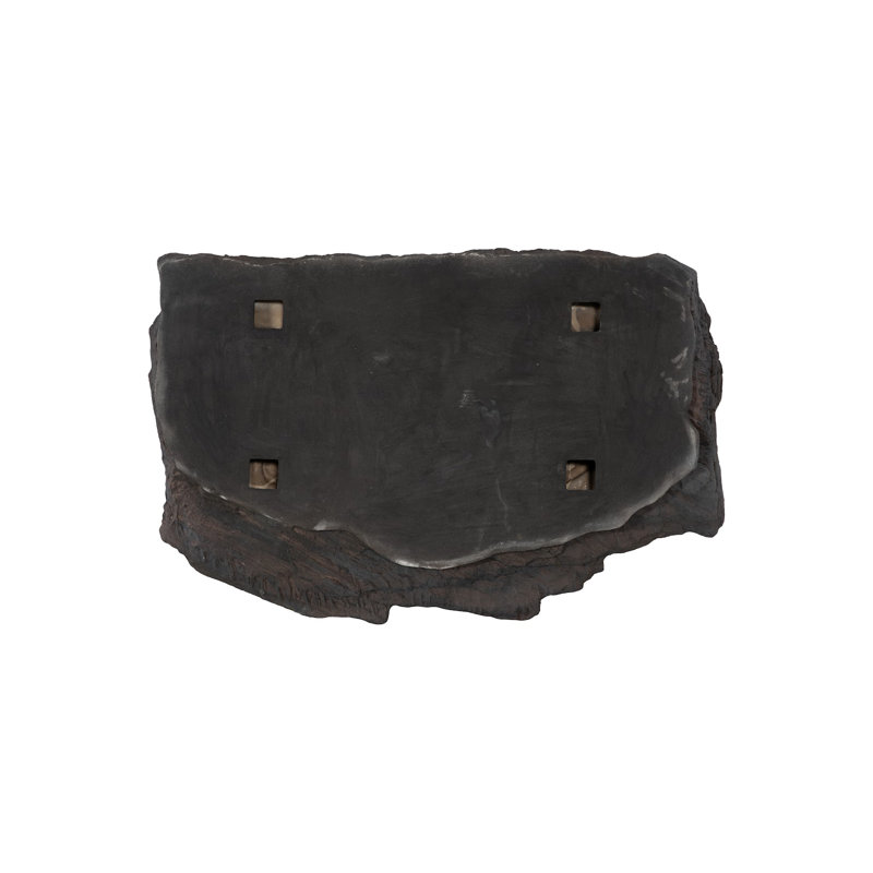 Stratified Cast Stone Wall Art, Painted Slate