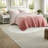 Cozy Bedding Sets, Polyester Full Queen Ombre Faux Fur For Home
