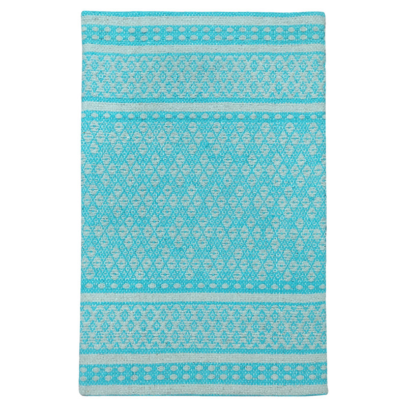 Doniesha Anti-Fatigue Non-Skid Kitchen Mat, Aqua