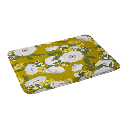 Tapis de bain fleurette 12 iveta abolina