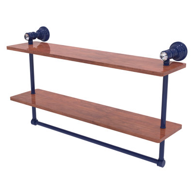 Étagère de meuble-lavabo double Carolina