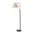 Hudley 58.5'' Black Task Floor Lamp