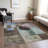 Machine Washable Indoor/Outdoor Chantille ACN1114 Brown Rug-109485059