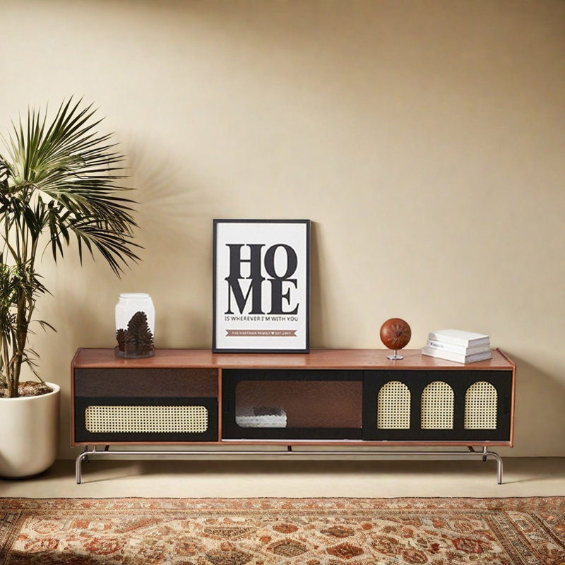 Meuble télé élégant de style américain, 86.61"