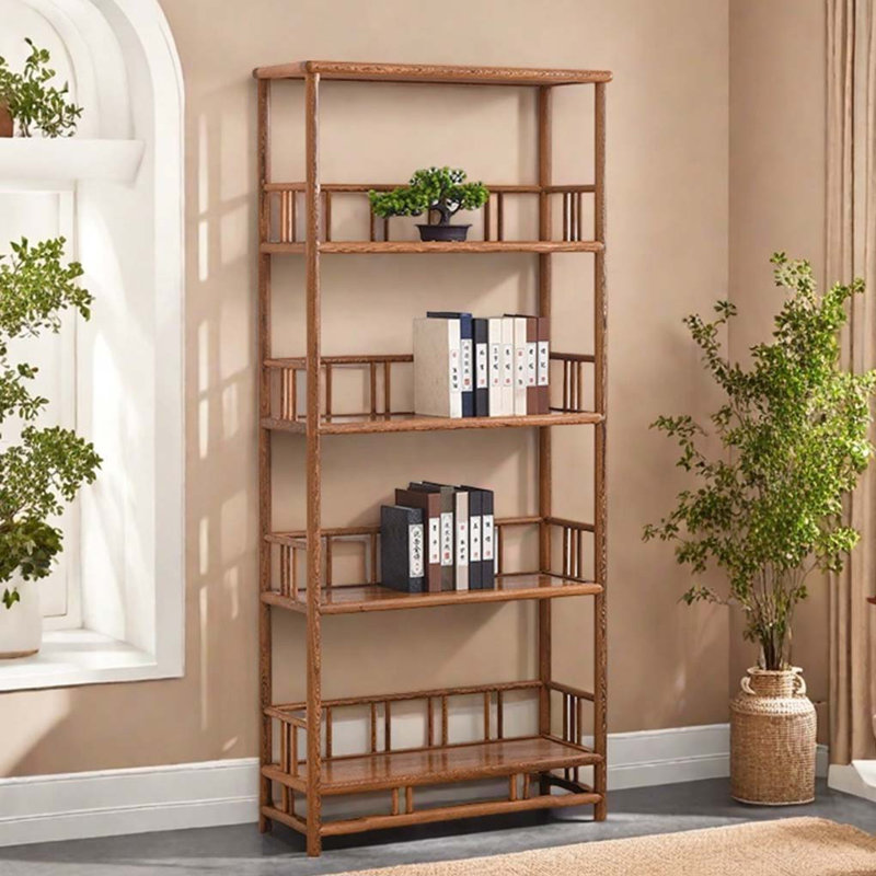 Multi-Tier Simple Storage Shelf Bookshelf